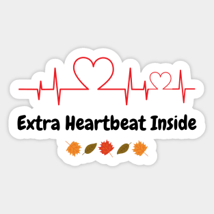 Extra Heartbeat Inside Sticker